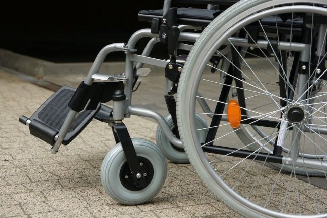 Help ik zit in een rolstoel